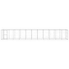Outdoor Dog Kennel Galvanized Steel 286.5 ftÂ¬â‰¤