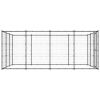 Outdoor Dog Kennel Steel 156.3 ftÂ¬â‰¤