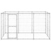 Outdoor Dog Kennel Galvanized Steel 78.1 ftÂ¬â‰¤