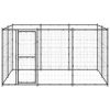 Outdoor Dog Kennel Steel 78.1 ftÂ¬â‰¤