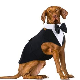 Pet Suit Dog Triangular Binder Big Dog Clothes (Option: )