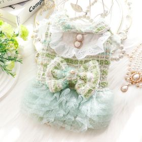 Lace Dress Clothes For Small Dogs (Option: )