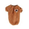 Pet Dog Clothes flannel Dog Winter clothe Puppy