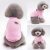 Pet Dog Clothes flannel Dog Winter clothe Puppy