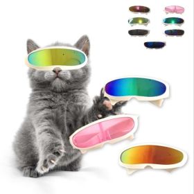 Pet Goggles Sunglasses Photography Props Pet Accessories (Color: Red, Type: Pets)