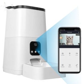 Intelligent Timed And Quantitative Fully Automatic Pet Feeder (Option: )
