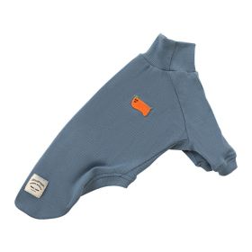Waffle High Collar Sweater Special Dog Breed (Option: )